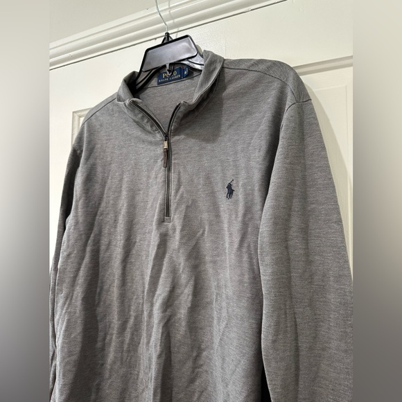 Polo Ralph Lauren men’s Greg long sleeve pullover half zip sweater - Picture 3 of 12